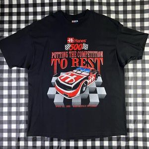 Nascar Hanes 500 Martinsville Race Car 1995 Vintage Single Stitch T Shirt Racing